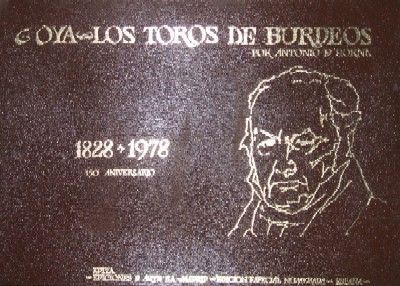 GOYA LOS TOROS DE BURDEOS
