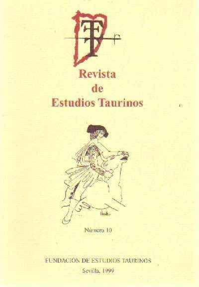 REVISTA DE ESTUDIOS TAURINOS Nº 10
