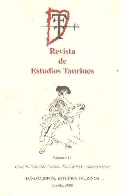 REVISTA DE ESTUDIOS TAURINOS Nº 11