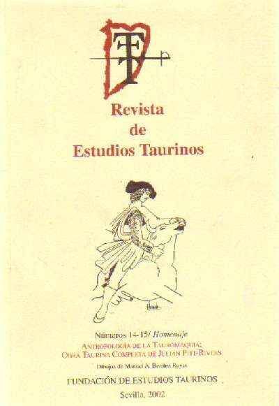 REVISTA DE ESTUDIOS TAURINOS Nº 14 - 15