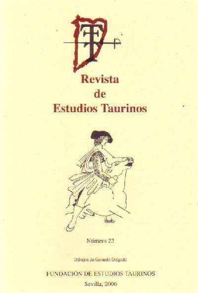 REVISTA DE ESTUDIOS TAURINOS Nº 22