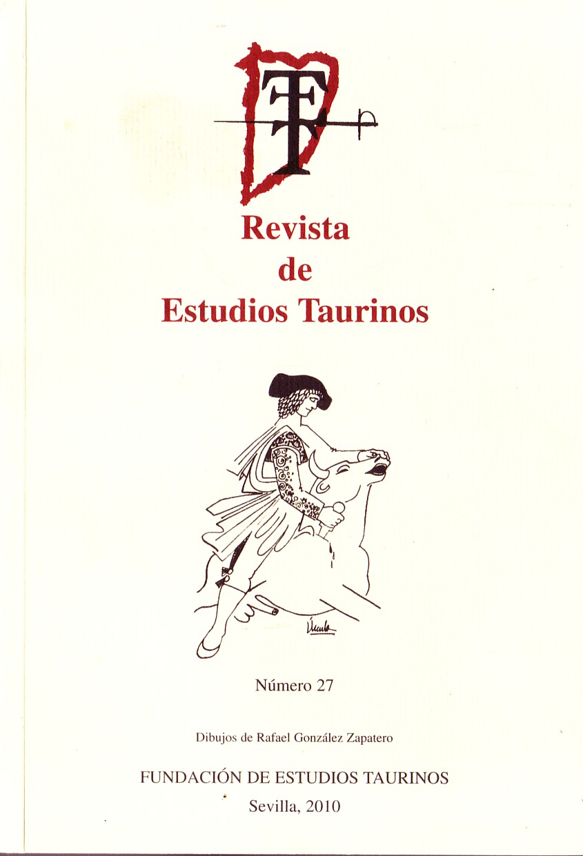 REVISTA DE ESTUDIOS TAURINOS Nº 27
