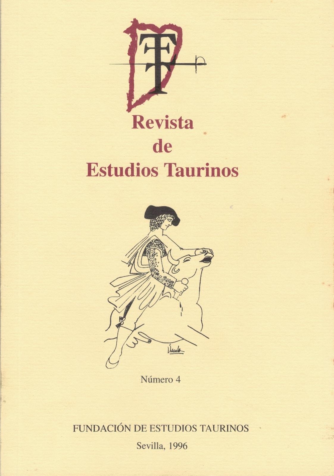 REVISTA DE ESTUDIOS TAURINOS Nº 4