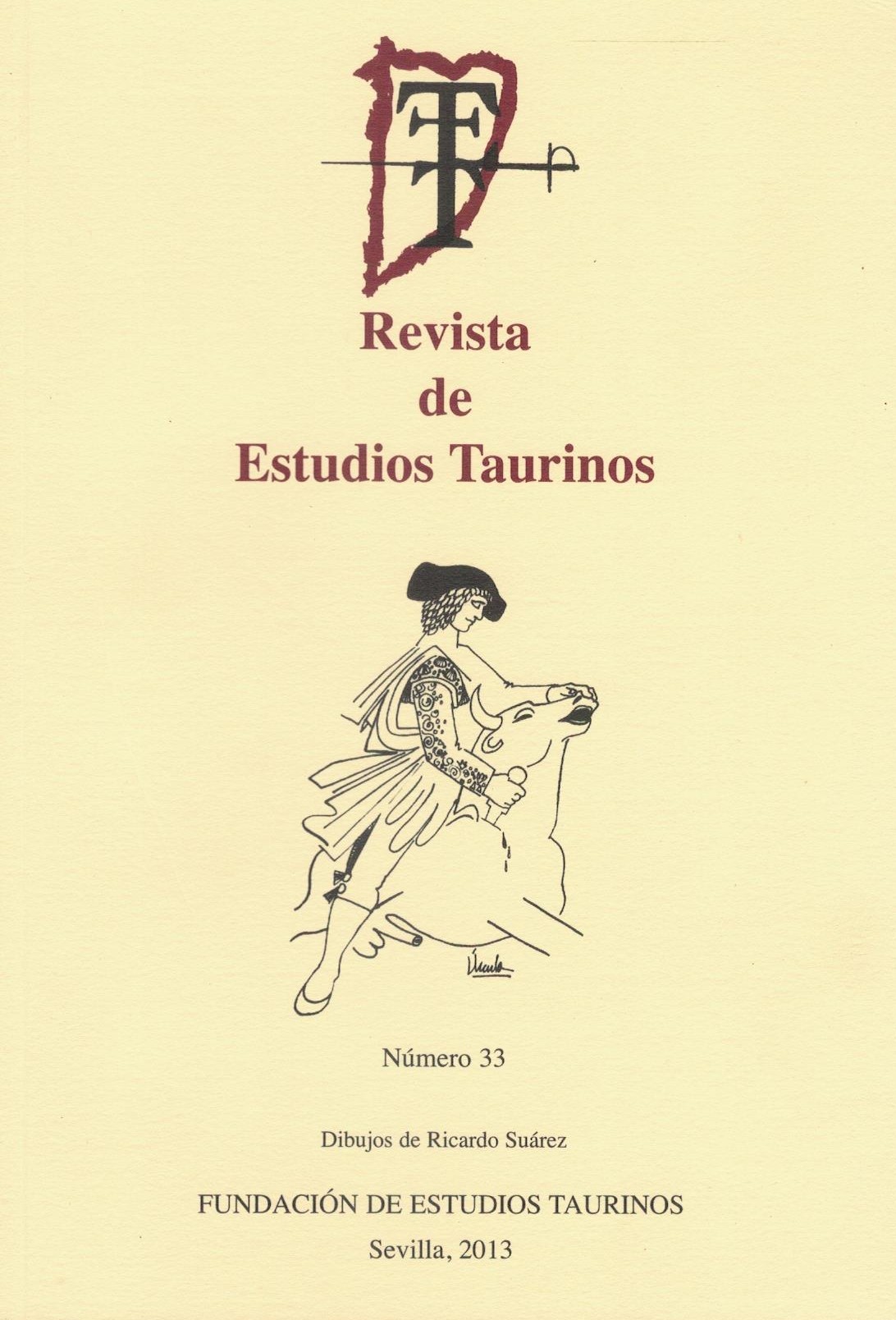 REVISTA DE ESTUDIOS TAURINOS Nº 33