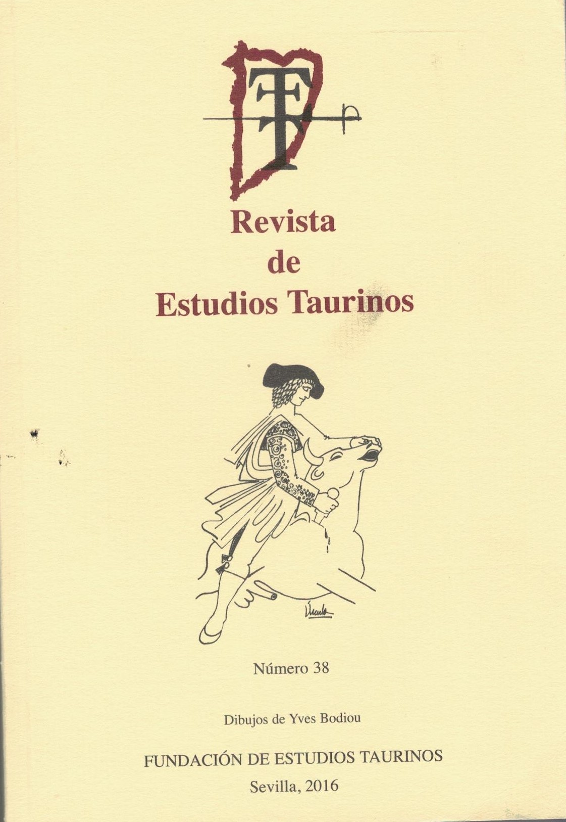 REVISTA DE ESTUDIOS TAURINOS Nº 38
