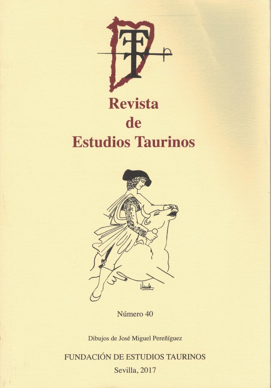 REVISTA DE ESTUDIOS TAURINOS Nº 40