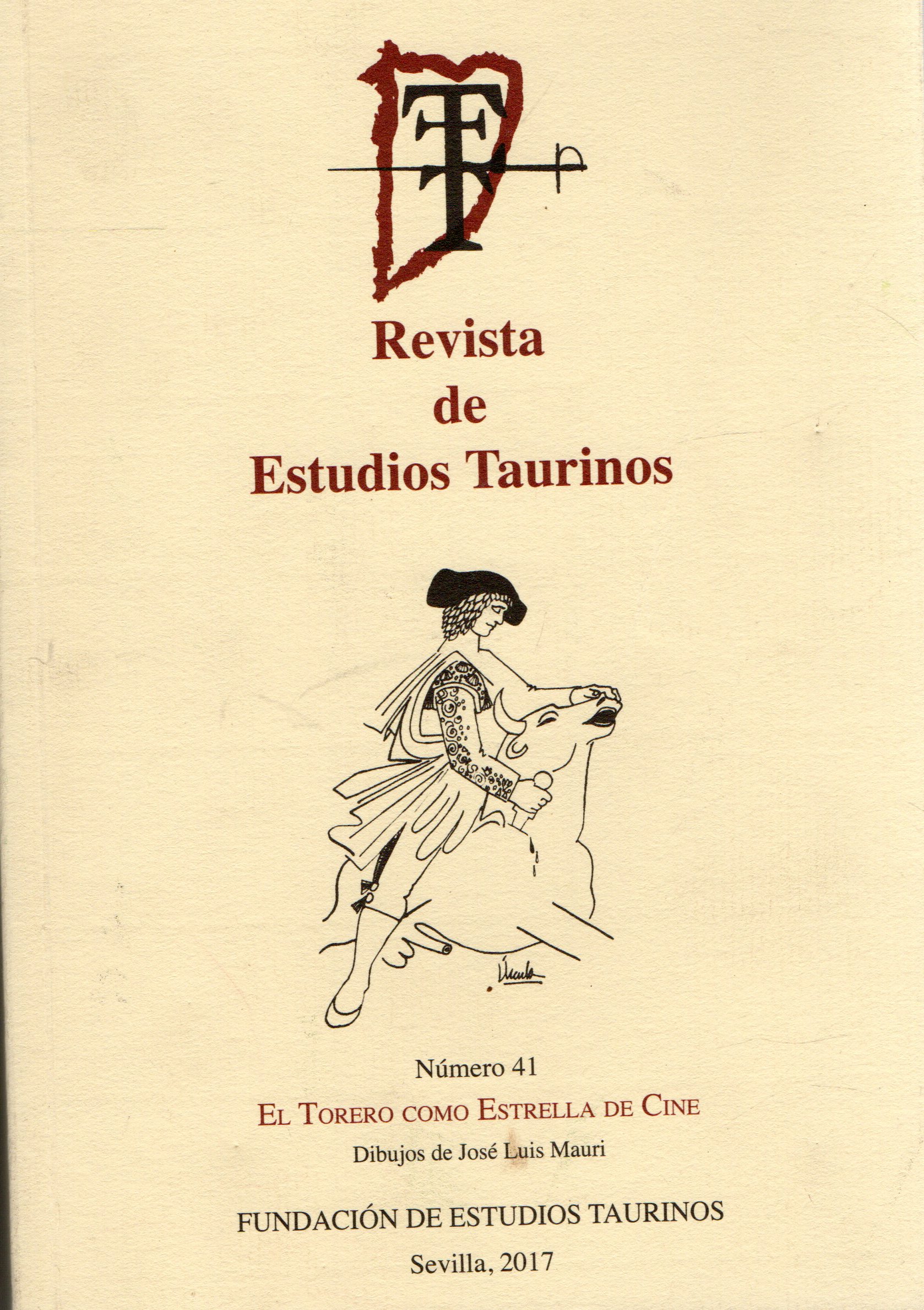 REVISTA DE ESTUDIOS TAURINOS Nº 41