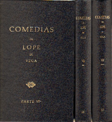 COMEDIAS DE LOPE DE VEGA. PARTE VII, VOL.1,2,3