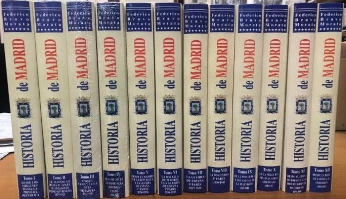 ENCICLOPEDIA HISTORIA DE MADRID. OBRA EN 12 VOLUMENES.