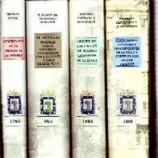 DESCRIPCION DE LA PROVINCIA DE MADRID. OBRA EN 4 VOLUMENES.