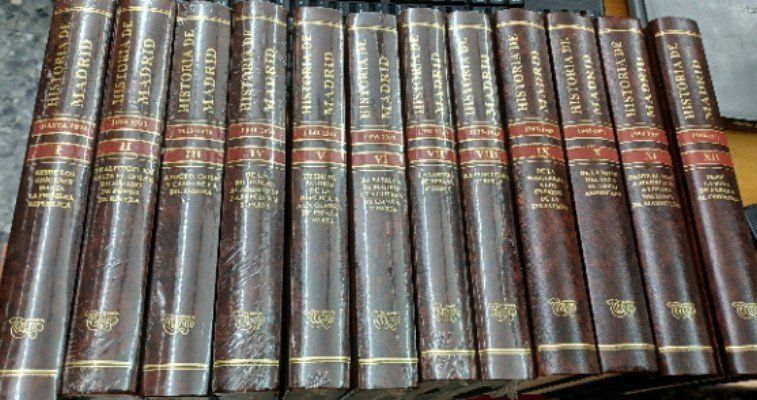 ENCICLOPEDIA HISTORIA DE MADRID. OBRA EN 12 VOLUMENES