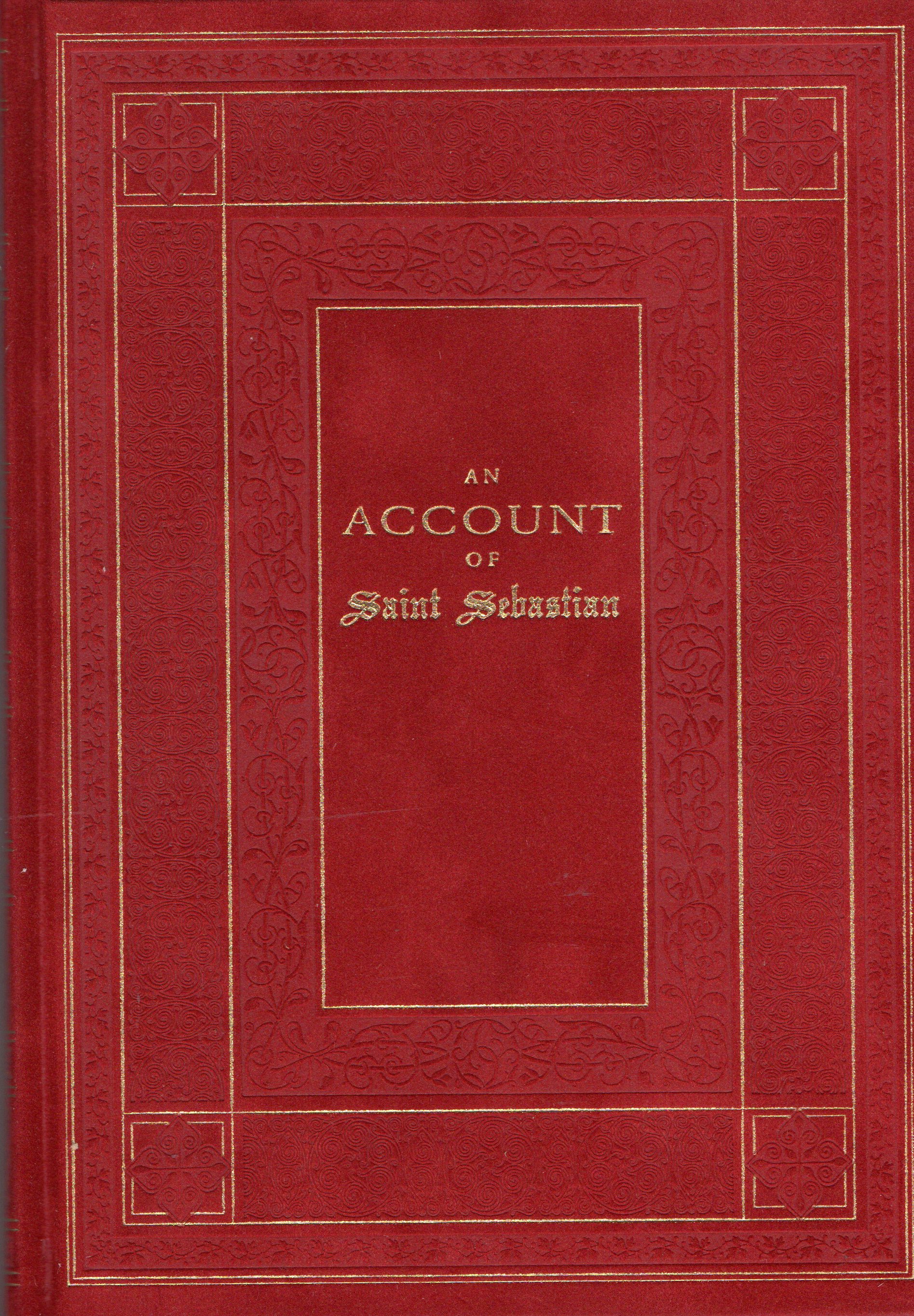 AN ACCOUNT OF SAINT SEBASTIAN