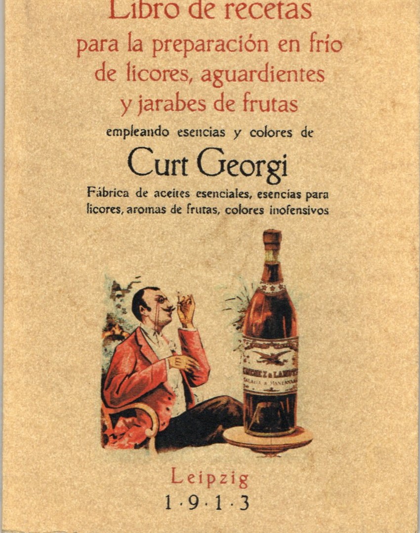 LIBRO DE RECETAS PARA LA PREPARACION EN FRIO DE LICORES, AGUARDIENTES Y JARABES DE FRUTA
