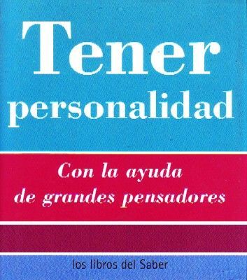 TENER PERSONALIDAD