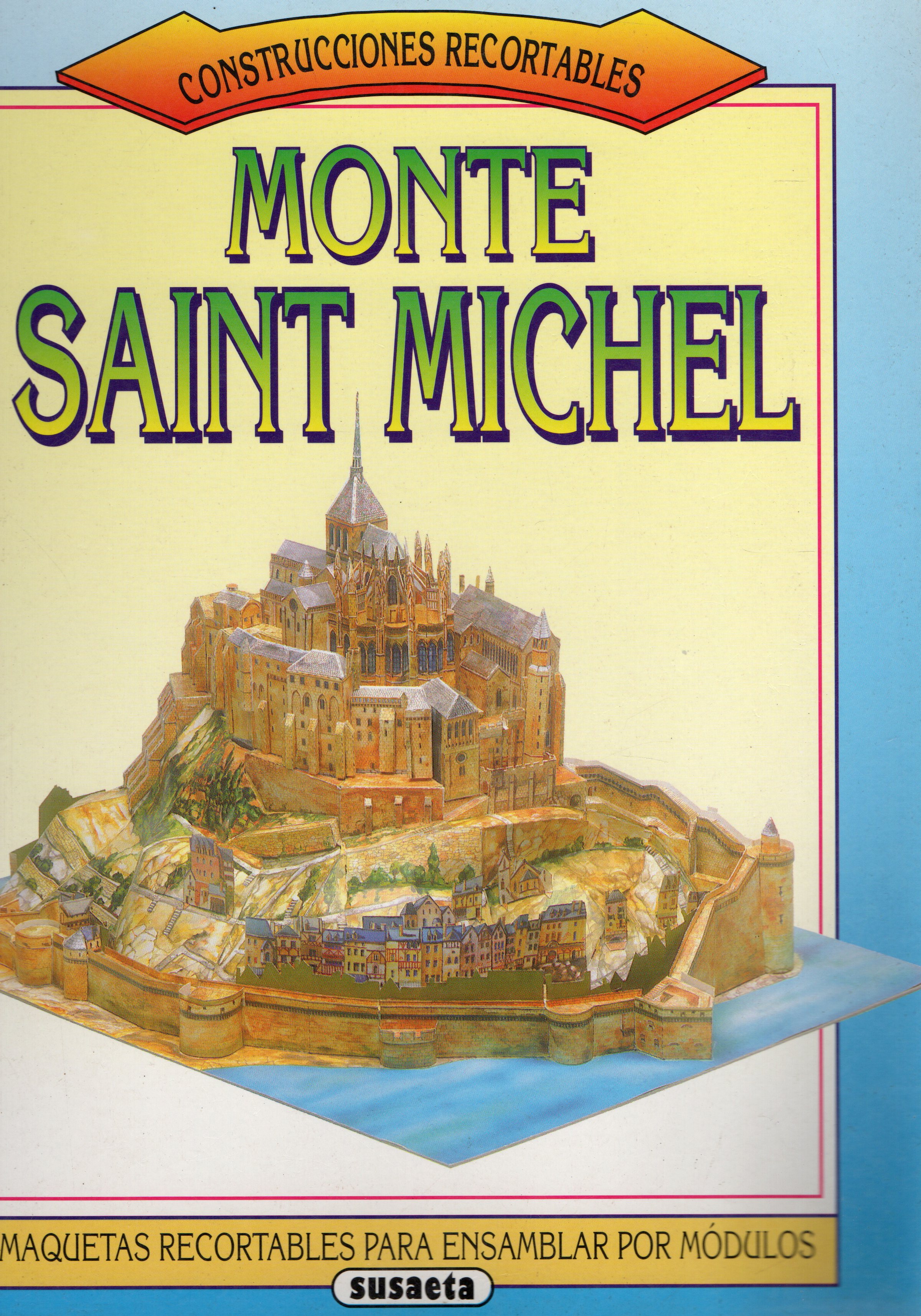 CONSTRUCCIONES RECORTABLES MONTE SAINT MICHEL
