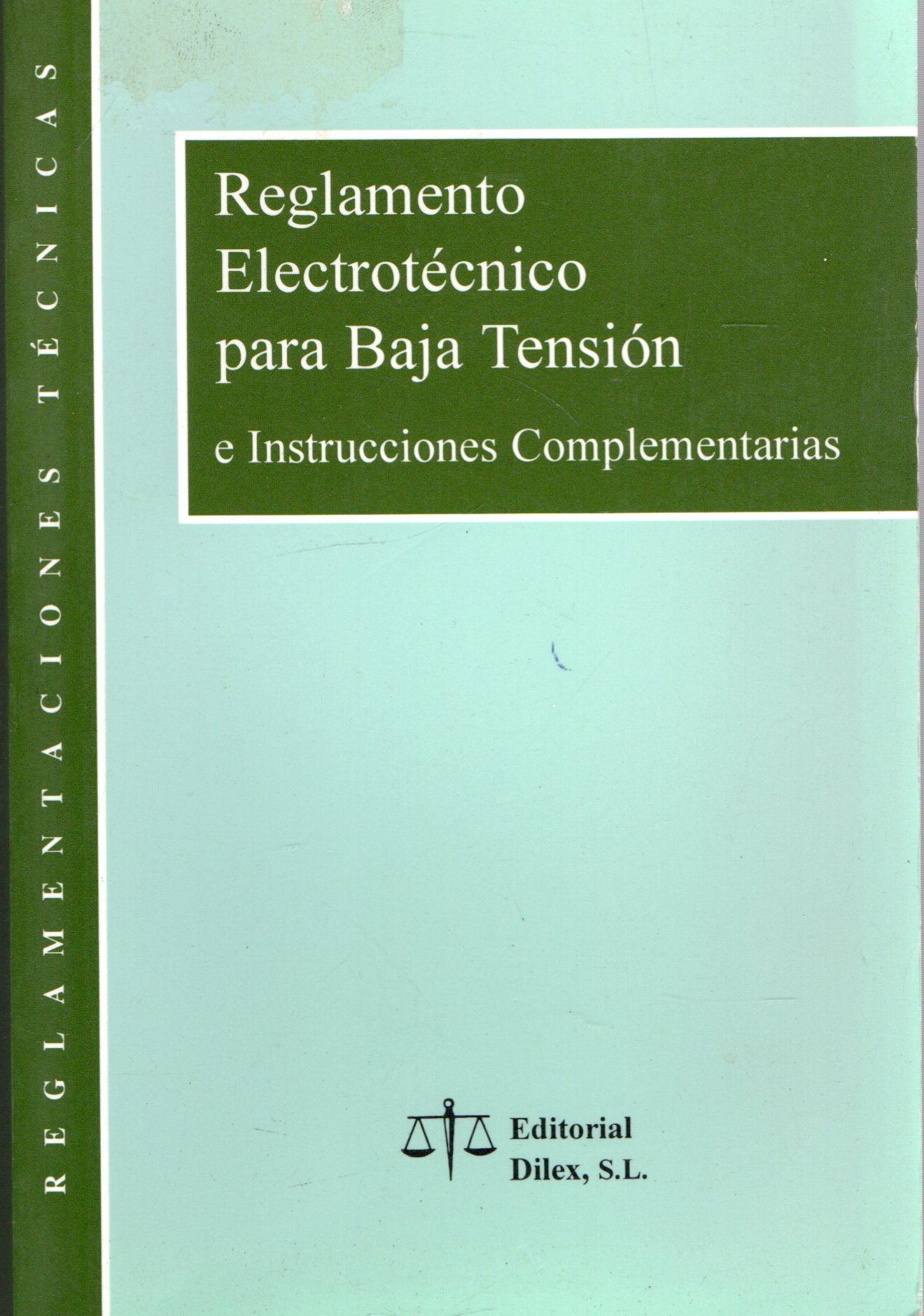 REGLAMENTO ELECTRONICO PARA BAJA TENSION