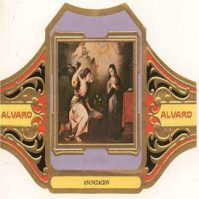 VITOLA FABRICA DE TABACOS ALVARO. ANUNCIACION