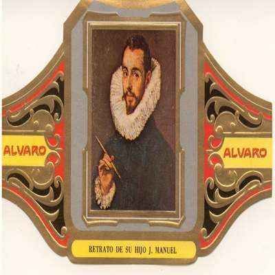 VITOLA FABRICA DE TABACOS ALVARO. RETRATO DE SU HIJO J. MANUEL