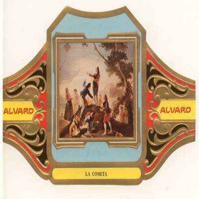 VITOLA FABRICA DE TABACOS ALVARO. LA COMETA