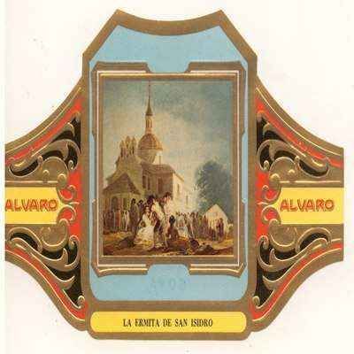 VITOLA FABRICA DE TABACOS ALVARO. LA ERMITA DE SAN ISIDRO